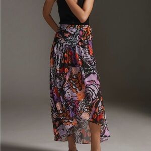Hutch at Anthropologie Colorful Abstract Women's Skirt